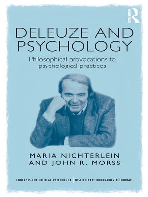 cover image of Deleuze and Psychology